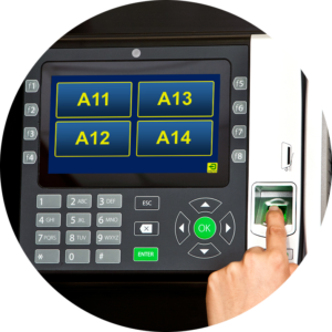 biometric key control system