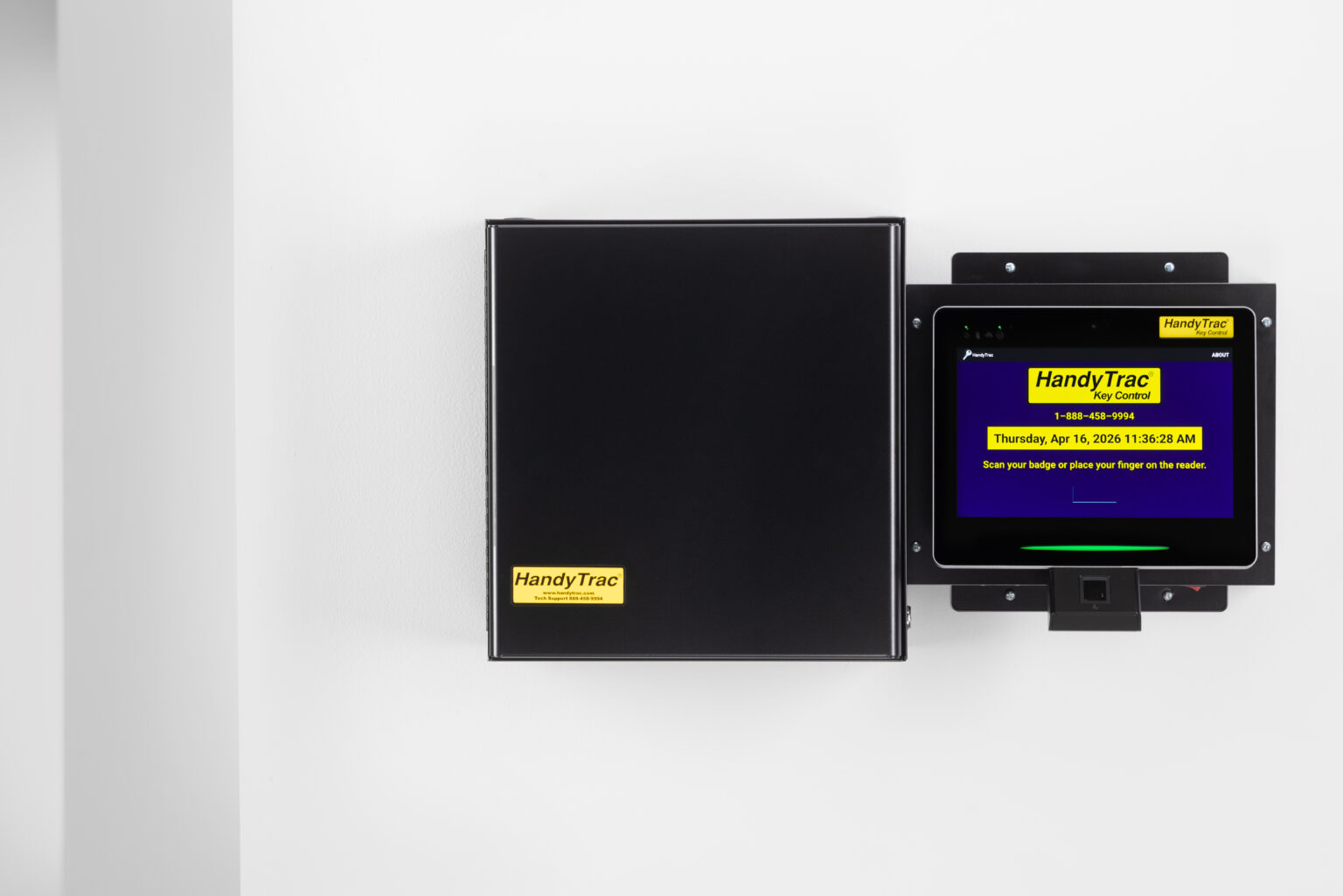 Example Handy Trackey Code Generator Platinum Touch - HandyTrac Key Control - Biometric Key Control