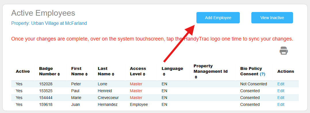 How to Add, Edit, or Remove Employee Badges in a HandyTrac System ...