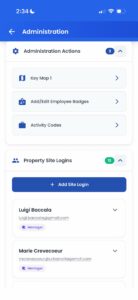 Activity Codes on the HandyTrac App