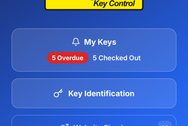 HandyTrac App Features - including in field key tag identification and alerts